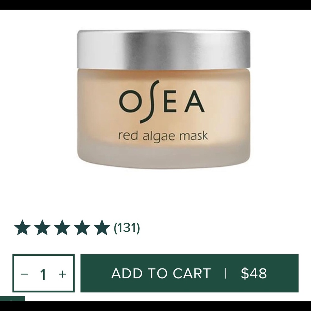 osea red algae mask